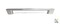 408 Series Handles 128mm Brushed Nickel