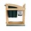 5" Craftsman Collection Solid Maple Knife Block Pullout Organizer w/ Black Accents and BLUM Soft-Close Slides 