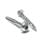 #8 x 5/8" - Round Washer Head #2 Square Drive Deep Thread T17 - Bucket QTY - 10,000