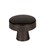 Blackrock - Round Knob 1-5/16" - Oil-Rubbed Bronze