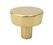 Brookridge - Round Knob 1-5/16" - Modern Brushed Gold