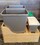 12 Inch Canadian Maple Waste/Recycle Pullouts with double 27 Quart Gray Containers