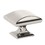 Candler 1-1/4" SQ Knob Polished Nickel