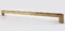 Cliffside Knob Brushed Brass