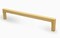Cliffside Knob Brushed Brass