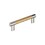 Esquire Knob 1-1/4" Polished Nickel/Champagne Bronze