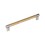 Esquire Knob 1-1/4" Polished Nickel/Champagne Bronze
