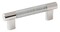 Esquire Knob 1-1/4" Polished Nickel/Stainless Steel