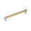 Esquire Knob 1-1/4" Polished Nickel/Champagne Bronze