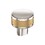 Esquire - Round Knob 1-1/4" - Polished Nickel/Champagne Bronze