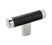 Esquire Knob 1-1/4" Polished Nickel / Black Bronze