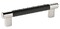 Esquire Knob 1-1/4" Polished Nickel / Black Bronze