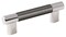 Esquire Round Knob - Polished Nickel / Gunmetal