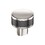 Esquire - Round Knob 1-1/4" - Polished Nickel / Gunmetal