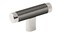 Esquire Round Knob - Polished Nickel / Gunmetal