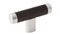 Esquire Round Knob - Satin Nickel/Oil-Rubbed Bronze