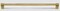 Forever - Knob Brushed Brass