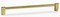 Forever - Knob Brushed Brass