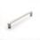 Haliburton 30mm Square Knob Brushed Nickel