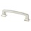 Hearthstone - Knob 1-9/16" x 1-1/8" Square Knob Brushed Nickel