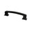 Hearthstone - Knob 1-9/16" x 1-1/8" Square Knob Matte Black