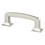 Hearthstone - Knob 1-9/16" x 1-1/8" Square Knob Brushed Nickel