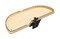 Maple Single-Tier Craftsman Collection Girasolo w/ Soft-Close and Black Accents for 12" Left Opening/Blind Right Corner Cabinet