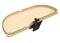 Maple Single-Tier Craftsman Collection Girasolo w/ Soft-Close and Black Accents for 12" Left Opening/Blind Right Corner Cabinet