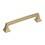 Mulholland 1-1/4" Length Knob Golden Champagne