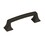 Mulholland 1-1/4" Length Knob Black Bronze