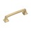 Mulholland Small Square Knob Champagne Bronze