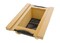 Natural Maple/Stainless-Steel Produce Basket for 15" Base Cabinets