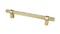 Radial Reign Knob Modern Brushed Gold
