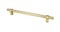 Radial Reign Knob Modern Brushed Gold