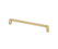 Swagger - Knob 1-3/16" x 1-3/16" SQ Knob Brushed Gold