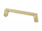 Swagger - Knob 1-3/16" x 1-3/16" SQ Knob Brushed Gold