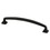 Tailored Traditional Knob 1-1/4" X 1-1/4" Matte Black