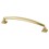 Tailored Traditional Knob 1-1/4" X 1-1/4" Modern Brushed Gold