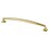 Tailored Traditional Knob 1-1/4" X 1-1/4" Modern Brushed Gold