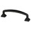 Tailored Traditional Knob 1-1/4" X 1-1/4" Matte Black