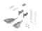 Grass - Vionaro Accessory Set for Inset Front Panel - 89mm Snow White