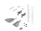 Grass - Vionaro Accessory Set for Inset Front Panel - 89mm Snow White