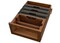 Wood Base Cabinet Paper Towel Tiered Drawer System w/ Foil Cutters and BLUM Soft-Close