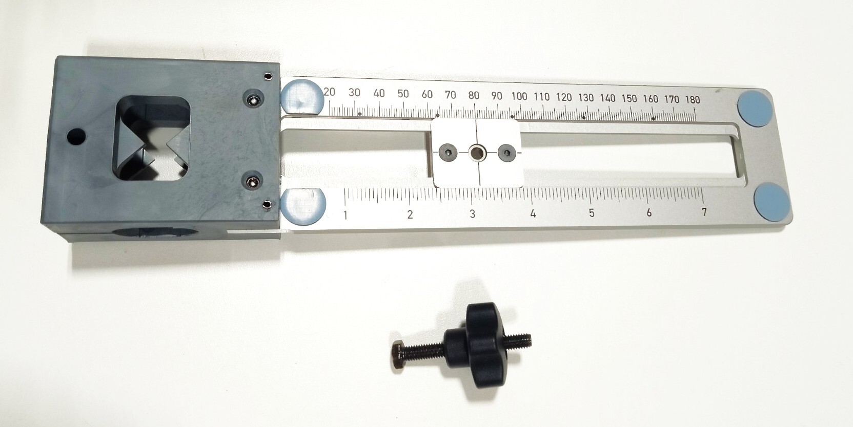 Drill body for handles and knobs, aluminium and plastic