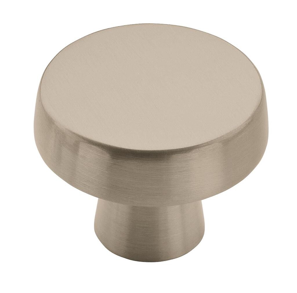 Blackrock Large Round Knob - Satin Nickel