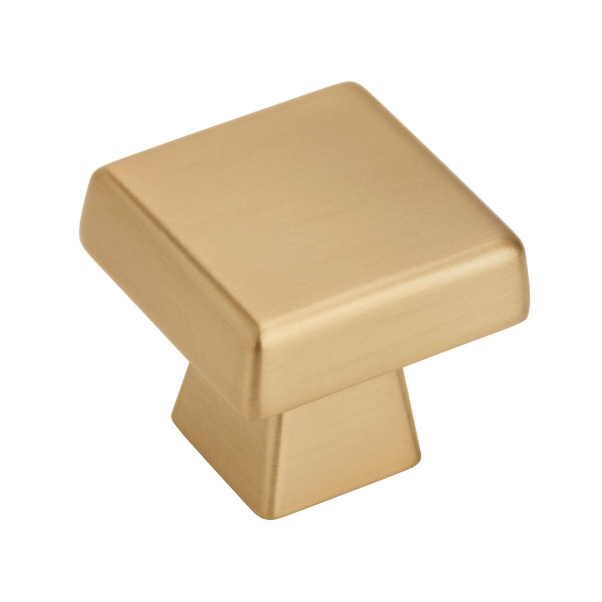 Blackrock Large Square Knob - Champagne Bronze