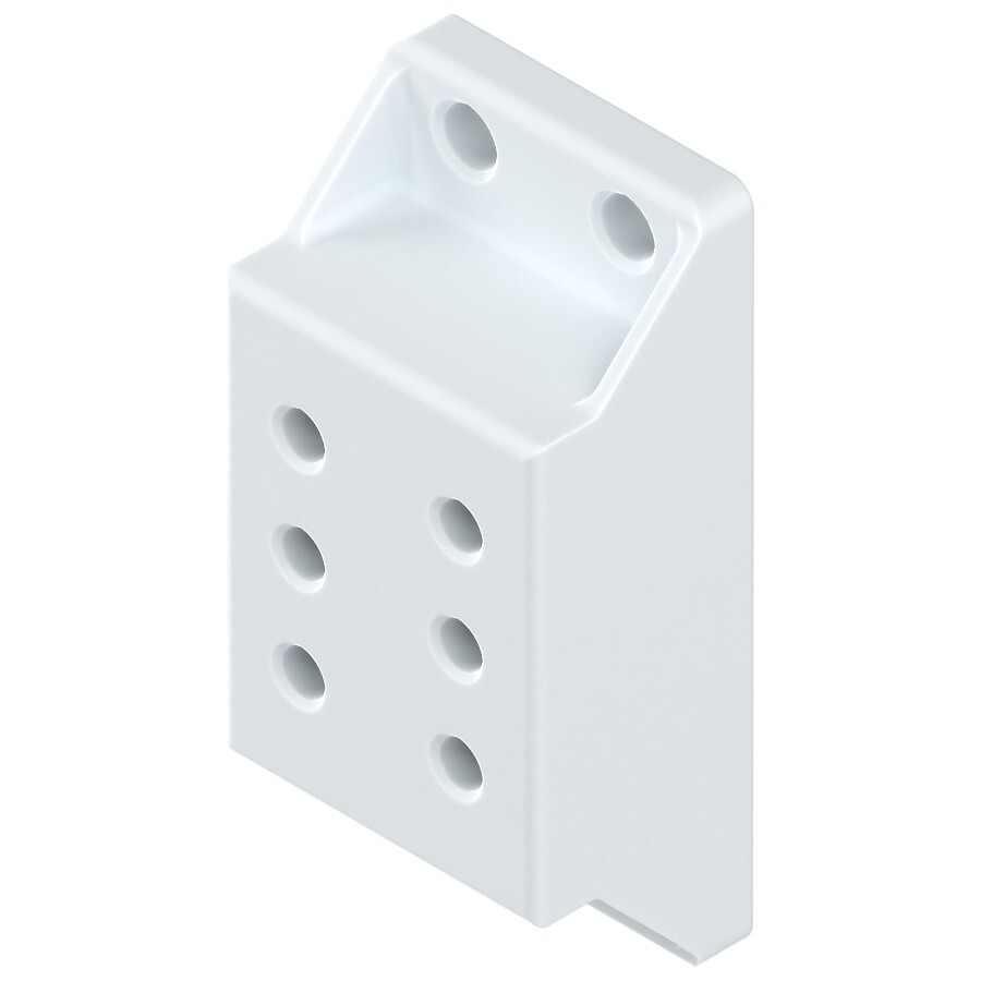 BLUM 25mm Nylon Screw On Spacer - White