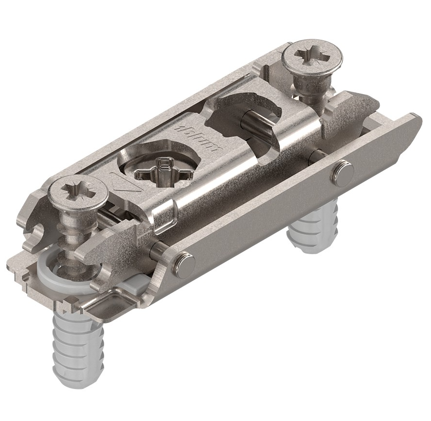 Blum In-line Mounting Plate 0mm - 5mm Expando