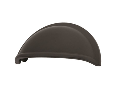 BP53010FB Cup Pull 76mm - Flat Black