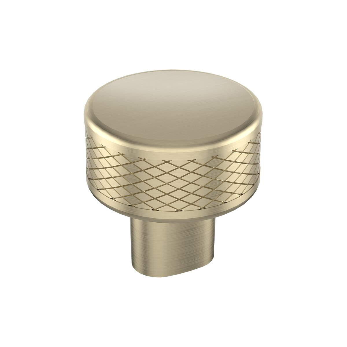 Bronx Knob 1-1/4" Golden Champagne